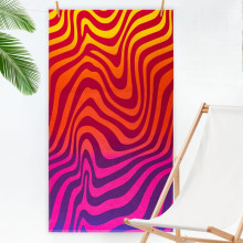 Полотенце 80х150 вафельное Серфинг