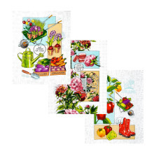 Набор полотенец 45х60 (3 шт) рогожка Удачный сезон