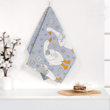 Полотенце 50х70 рогожка Ромашки