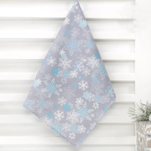 Полотенце 50х70 рогожка Льдинка