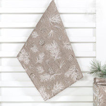 Полотенце 50х70 рогожка Шишкин лес