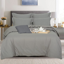 Пододеяльник 150х200 см поплин Серебро