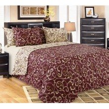 Покрывало 160х210 см перкаль Вензель