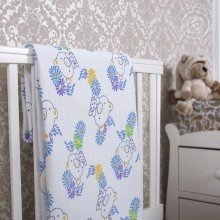 Детское покрывало 100х140 трикотаж Топтыжка