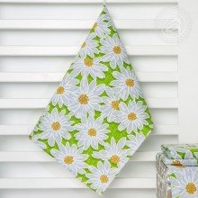 Полотенце 50х70 рогожка София зеленая Полотенце 50х70 рогожка София зеленая