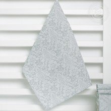 Полотенце 50х70 рогожка Вензель серый Полотенце 50х70 рогожка Вензель серый