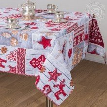Скатерть 120х145 рогожка Чудеса