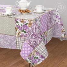 Скатерть 220х145 рогожка Лаванда Скатерть 220х145 рогожка Лаванда