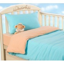Ясельное постельное белье 60х120/рез. трикотаж Летний закат