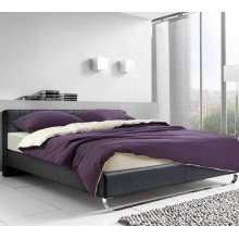 Постельное белье 1,5 сп/рез. простыня 140х200 трикотаж Спелый баклажан Постельное белье 1,5 сп/рез. простыня 140х200 трикотаж Спелый баклажан