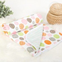 Детское одеяло-покрывало 100х140 трикотаж Фонарики