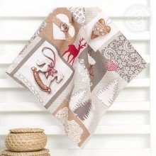 Полотенце 50х70 рогожка Лапландия Полотенце 50х70 рогожка Лапландия