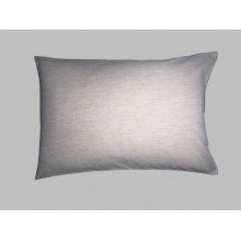 Наволочка 50х70 лён (1 шт) на клапане Серый