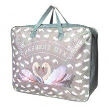 Одеяло евро (200х220 см) Лебяжий пух BEST теплое