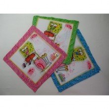 Носовые платки детские, Губка Боб Носовые платки детские, Губка Боб