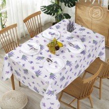 Набор скатерть 220х145 и салфетки 6шт Сиреневая дымка Набор скатерть 220х145 и салфетки 6шт Сиреневая дымка