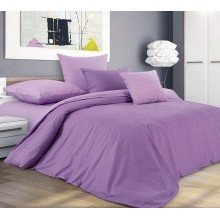 Постельное белье 1,5сп перкаль Ежевичный смузи арт. 1276ЧН