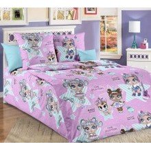 Детское белье 1.5 сп. поплин Глянец