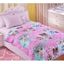 Детское покрывало стеганое 140х210 см перкаль Глянец 1