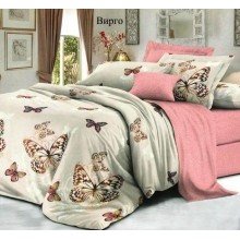 Постельное белье семейное сатин Вирго