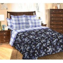 Постельное белье 1,5сп сатин Шерри