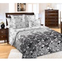 Постельное белье евро сатин (4нав) Диамант (пакет)