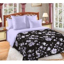 Постельное белье 1,5сп сатин Южная ночь