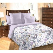 Постельное белье евро сатин (4 нав) Эмма арт.4249Н