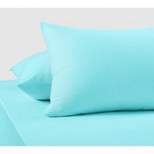 Наволочки 70х70 трикотажные (2шт) Бирюзовый (140 г/кв.м)