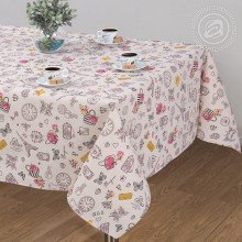 Скатерть 260х145 рогожка Мадам Скатерть 260х145 рогожка Мадам