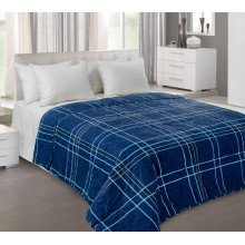 Покрывало 260х210 см перкаль Патрик 3 изумрудн