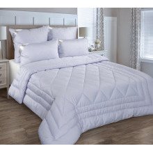 Одеяло 2 спальное (172х205 см) сатин Лебяжий пух всесезонное