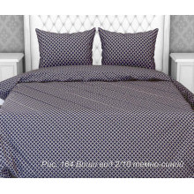 Наволочка 50х70 (1 шт) бязь на клапане Виши темно-синий осн.