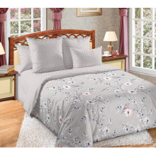 Постельное белье 1,5сп сатин (2нав.) Камилла (книжка)