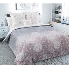 Простыня 90х200 на резинке сатин Поднебесье 2 роз компаньон