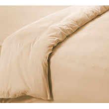 Пододеяльник евро 200х220 трикотаж (140 г/кв.м) Бежевый