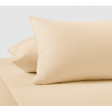 Наволочки 70х70 (2шт) на клапане трикотаж 140 г/кв.м Бежевый