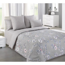 Постельное белье евро/рез. простыня 180х200 перкаль Камилла 1 арт. 4650ПН