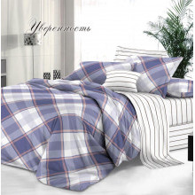 Постельное белье семейное сатин (4нав) Уверенность