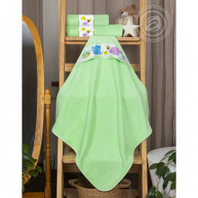 Уголок детский 75х75 махровое (Арт-Дизайн) Мойдодыр зелненый Уголок детский 75х75 махровое (Арт-Дизайн) Мойдодыр зелненый