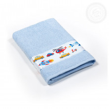 Полотенце 70х130 махровое (Арт-Дизайн) Мойдодыр голубое Полотенце 70х130 махровое (Арт-Дизайн) Мойдодыр голубое