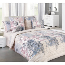 Постельное белье 1,5сп поплин Эскиз арт. 1100ЛН