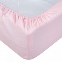 Простыня 120х200 на резинке поплин Византия роз