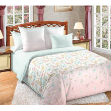 Простыня 180х200 на резинке перкаль Мон Амур комп. (борт 25см)