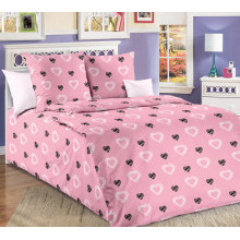 Детское покрывало 110х140 см перкаль Валери 1 розовый