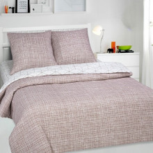 Постельное белье 1,5 сп/рез. простыня 140х200 поплин Кардинал