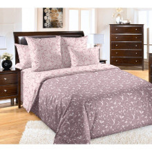 Постельное белье зима-лето семейное перкаль Габриэль коричневый 6553ПН