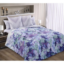 Постельное белье 2 сп/рез. простыня 160х200 перкаль Блум