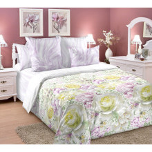 Наволочки 70х70 перкаль (2шт) Знакомство 1 зел основа