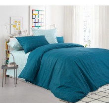 Постельное белье евро-макси (пододеяльник 210х240см) перкаль Изумрудная зелень 5210ПН